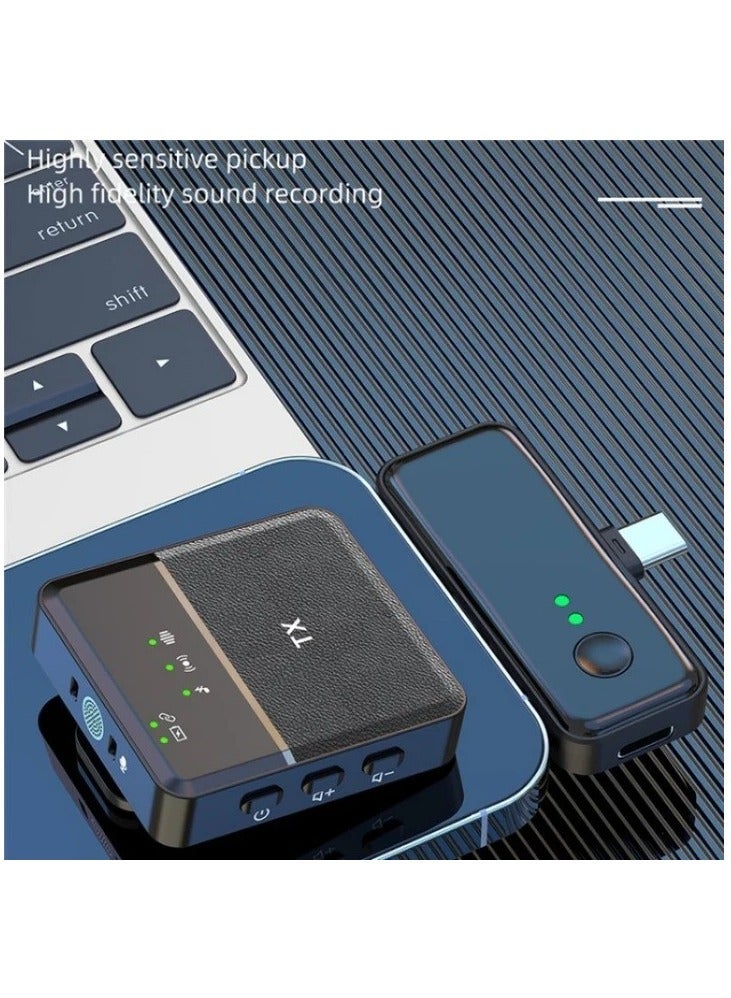 SX31 3 in 1 Collar Clip Wireless Noise Reduction Microphone - Image 5