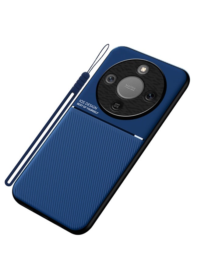 Case for Honor X9d 5G Magnetic Cover Gentleman Blue