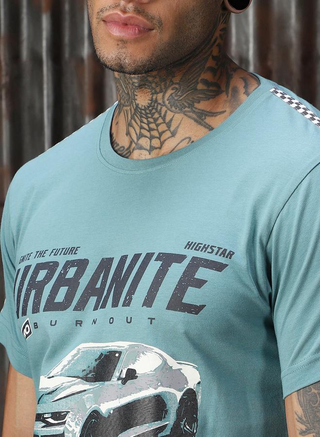 هاي ستار تيشيرت بقصة عادية وطبعة جرافيك - Image 2