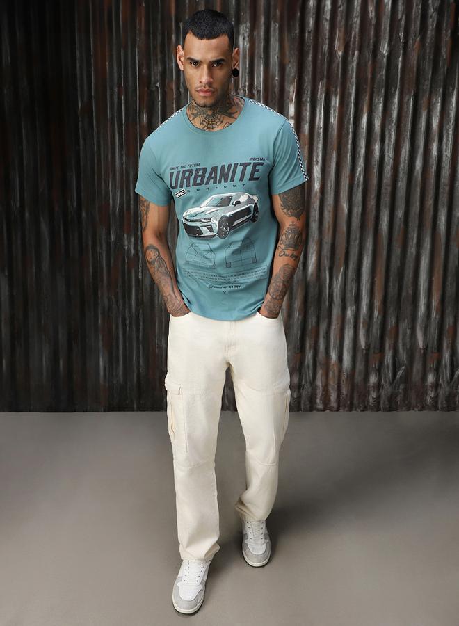 هاي ستار تيشيرت بقصة عادية وطبعة جرافيك - Image 4