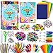 Goody King Arts and Crafts Supplies for Kids All in One Kid Crafts Toddler Activities Kids School Supplies Age 4 5 6 7 8 Years Old Craft Art Supply Kit Kindergarten Homeschool - Image 3