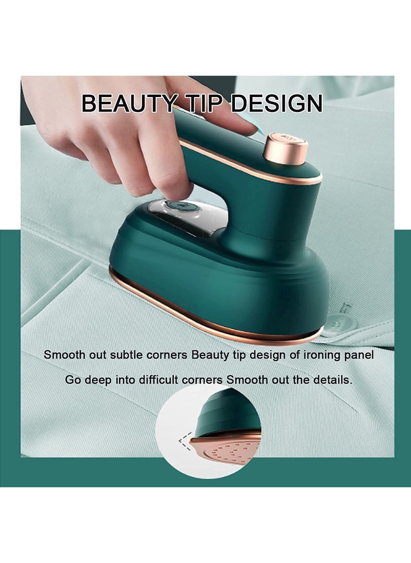 Arabest - Handheld Garment Ironing Machine, Portable Foldable Handheld Garment Ironing Machine, 180° Rotatable Rotating Fabric Remove Clothes Wrinkles Garment Ironing Machine - Image 1