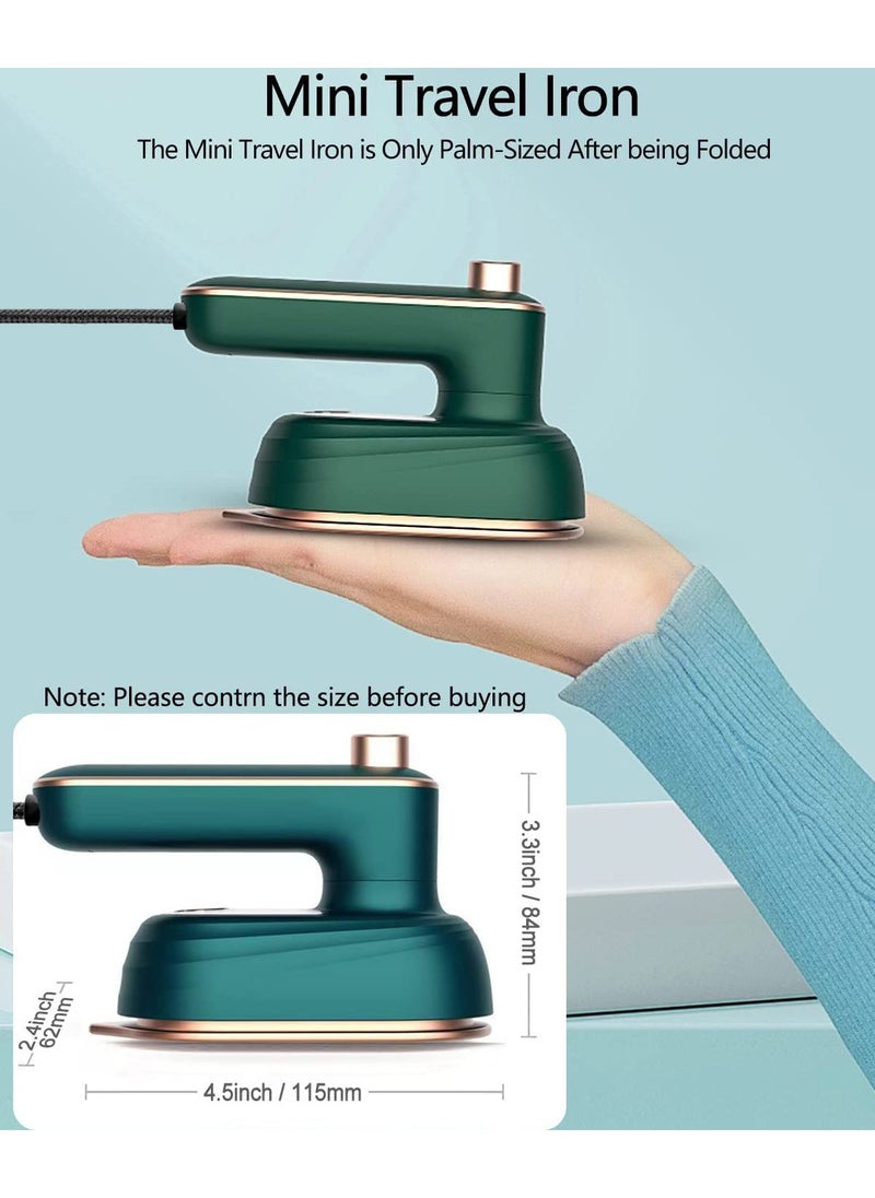 Arabest - Handheld Garment Ironing Machine, Portable Foldable Handheld Garment Ironing Machine, 180° Rotatable Rotating Fabric Remove Clothes Wrinkles Garment Ironing Machine - Image 1