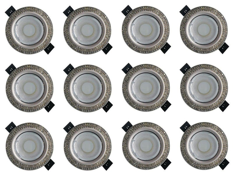 Alameer for light 5 Watt Jeweled Silver Spotlight - white light