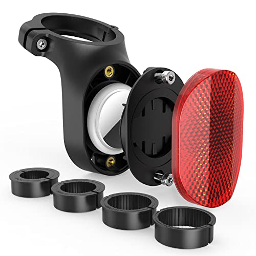 typecase حامل دراجة Airtag، حامل مقعد دراجة مخفي متوافق مع Apple Airtags و Garmin Varia، حامل عاكس دراجة GPS مضاد للسرقة للدراجات الجبلية والدراجات الكهربائية والسكوتر - Image 1