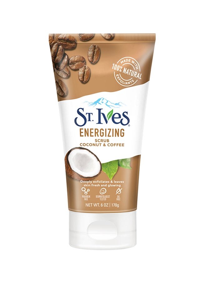 Coconut And Coffee Energising Face Scrub White 170grams - pzsku/Z9A13E5767D4F869B4959Z/45/_/1697011765/eb08264a-c90b-4522-be98-354b0895c22b