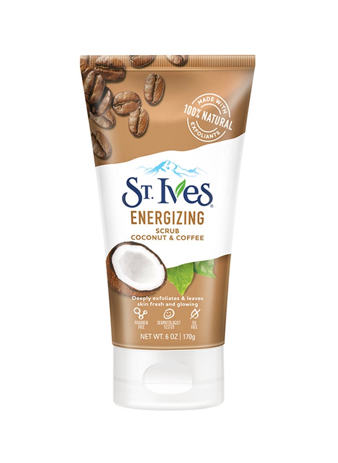 ST. Ives مقشر الوجه المنشط بجوز الهند والقهوة  - Image 1