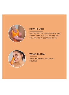 foxtale Foxtale 15% Vitamin C Face Serum for Glowing Skin   Pure L Ascorbic Acid and Vitamin E   Brightening Serum for Dark Spots Dull Skin Uneven Skin Tone All Skin Types  30 ml  - Image 4