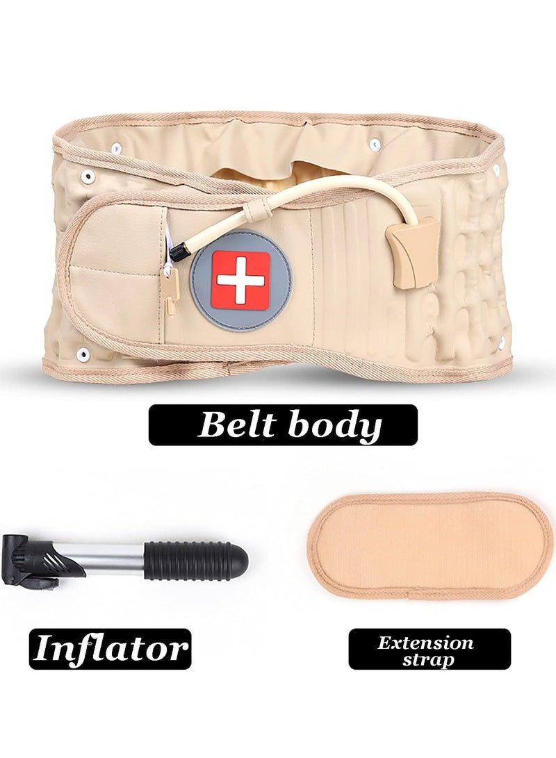 Physical Decompression Back Belt, Spinal Air Traction Belt, Suitable for Lower Back Pain Relief, Back Support u0026 Lumbar Traction Belt (Women u0026 Men One Size Fits) - Image 5