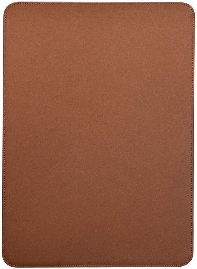CONTACTS 13-13.3 inches Laptop Sleeve Compatible for MacBook Pro/MacBook Air and All Other laptops Under 13.3" Pu Leather - Tan - Image 1