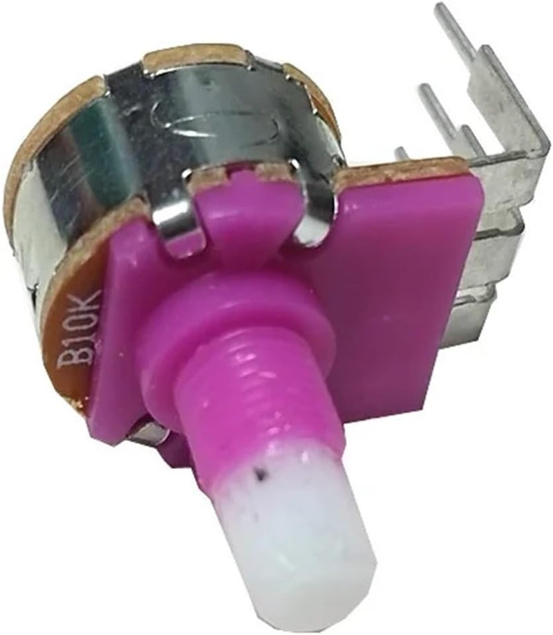 5pcs Single Potentiometer WTH148 with Switch 15mm B10K B100K B500K for Amplifier Audio 10k 100k 500k(500K Ohm) - Image 3