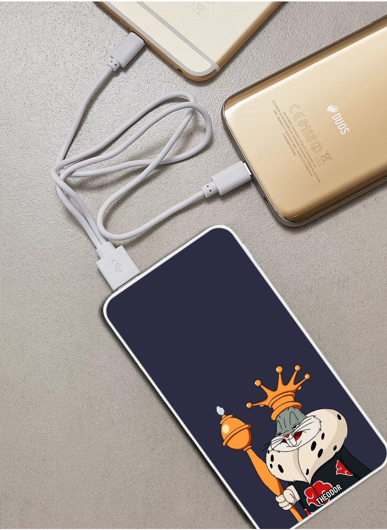 Theodor - 10,000 mAh Super Fast Charging Ultra Compact Power Bank with Quick Charge & Power Delivery, Portable Charger For iPhone and Android Donald King - Image 1