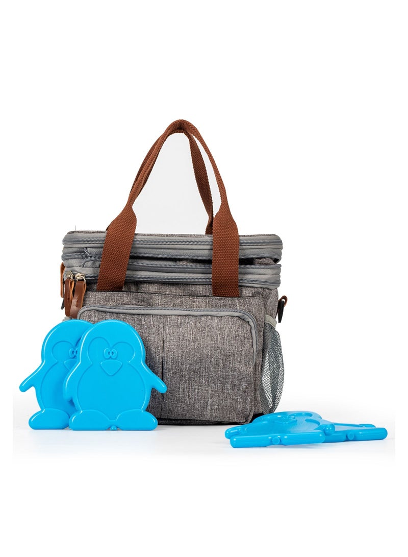 Eazy Kids Ice Packs for Lunch bags - Set of 4 - Blue - Image 5