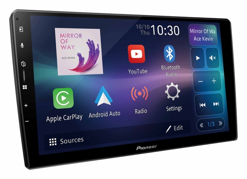 Pioneer DMH-AP6650BT 9" Car AV Multimedia Receiver – Wireless Apple CarPlay & Android Auto - Image 1