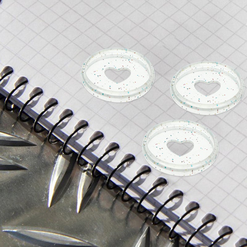 60pcs Loose-leaf Binding Tools Binding Discs Notebooks Binding Discs Planner Binding Tools - Image 4