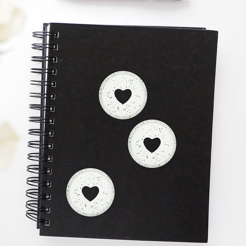 60pcs Loose-leaf Binding Tools Binding Discs Notebooks Binding Discs Planner Binding Tools - Image 3