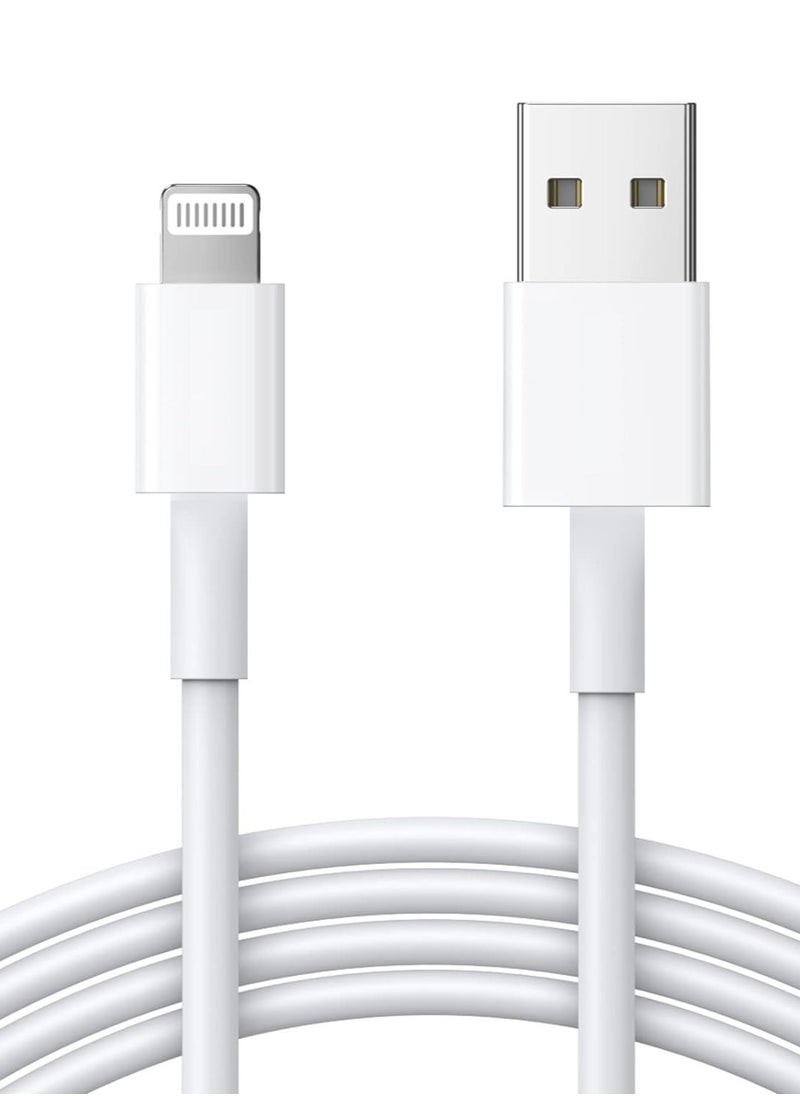 MMG - iPhone Charger Cable 1M [MFi Certified] Lightning Cable iPhone Cable 2.4A Lightning Cord Compatible for iPhone 14/14 Pro/14 Plus/14 Pro Max, iPhone 13 Pro 12 Pro Max 11 XS 7 Plus 6S ipad Pro - Image 1