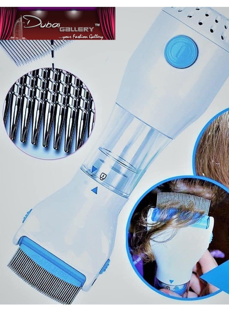 DubaiGallery Allergy-Free and Chemical-Free V Comb Electric Head Lice Comb for Effortless Removal of Lice and Eggs – Safe and Gentle Treatment for Kids and Adults - Image 2