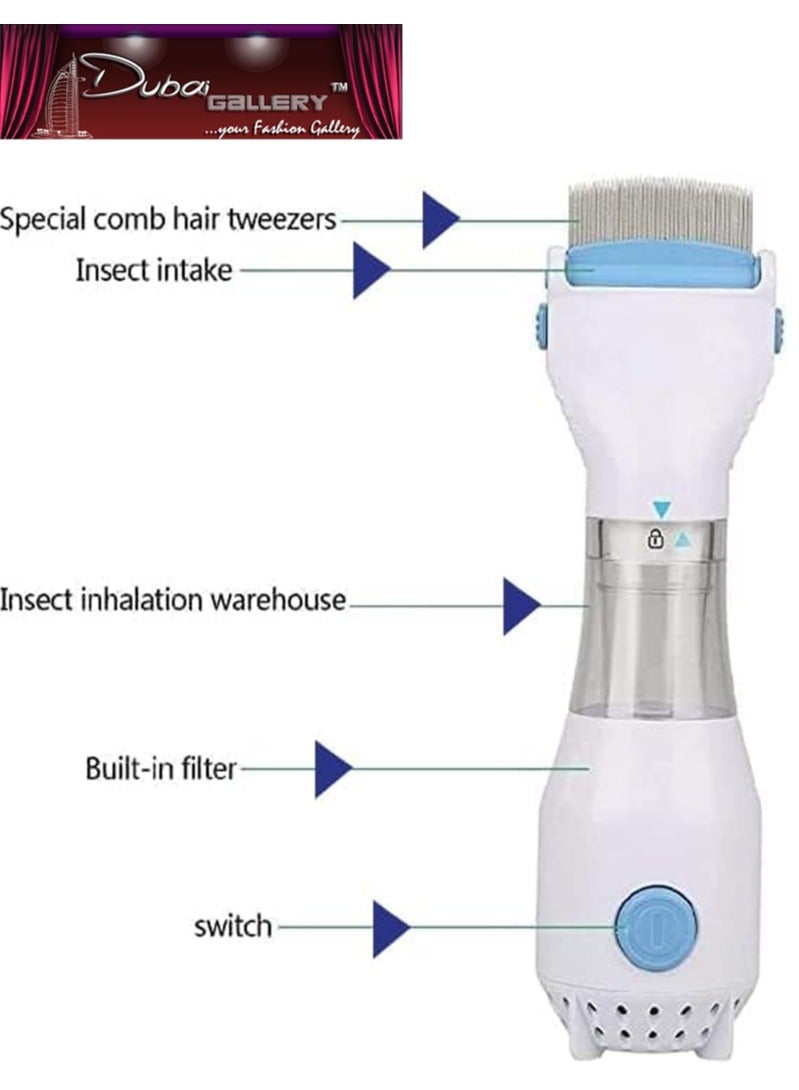 DubaiGallery Allergy-Free and Chemical-Free V Comb Electric Head Lice Comb for Effortless Removal of Lice and Eggs – Safe and Gentle Treatment for Kids and Adults - Image 4