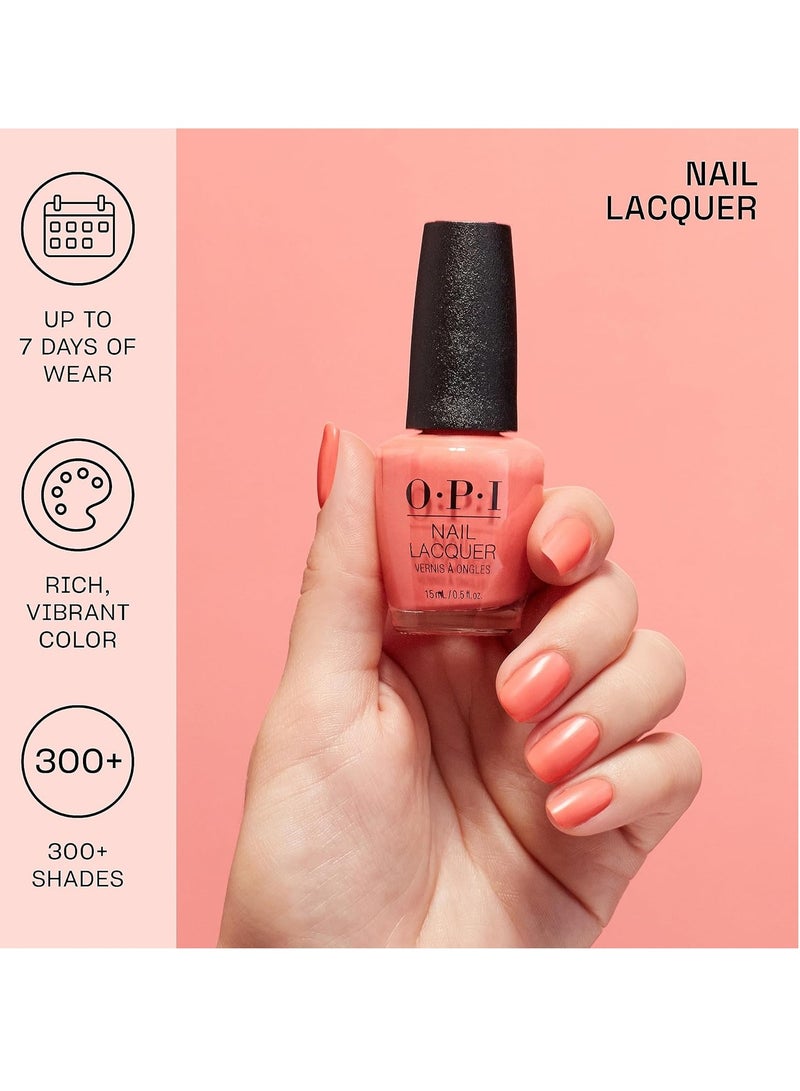 OPI O.P.I Nail Lacquer 15 ml nail polish Long Lasting Chip Resistant - Image 3