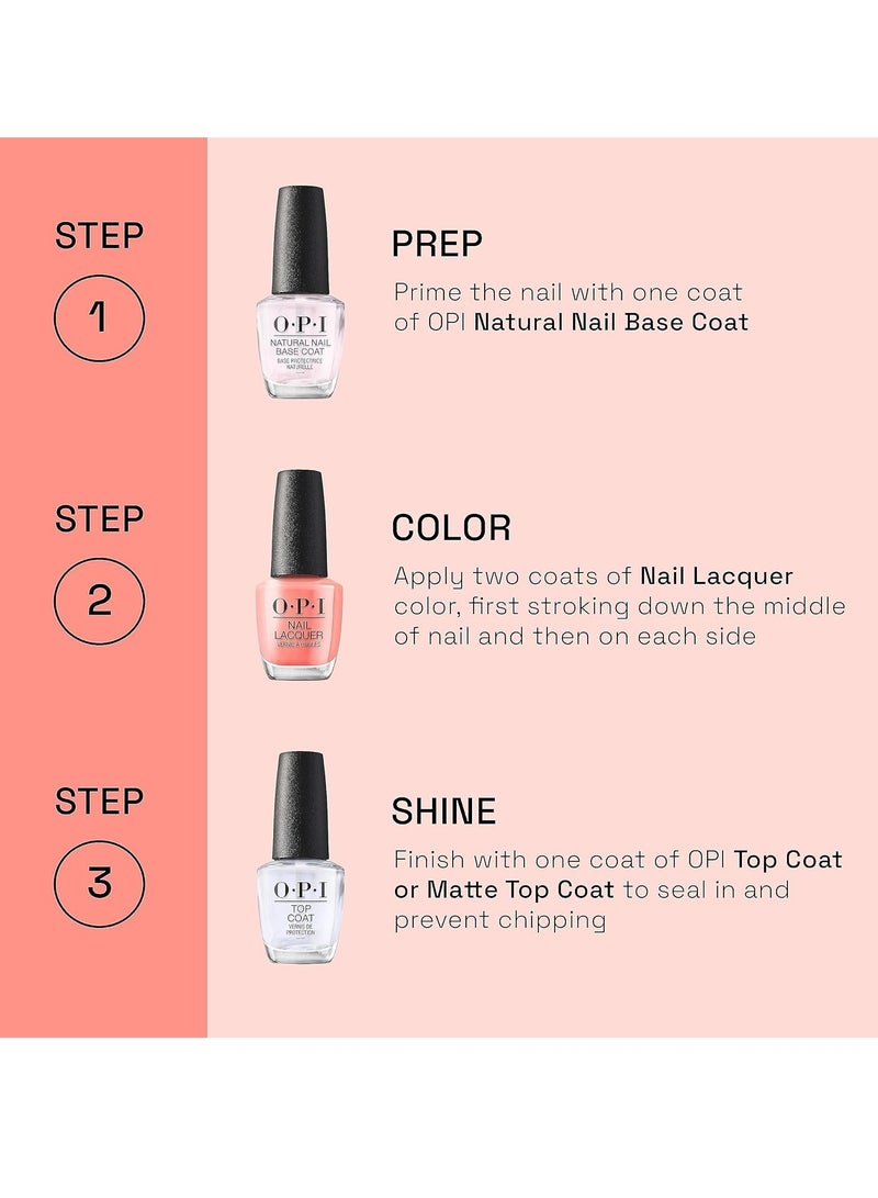 OPI O.P.I Nail Lacquer 15 ml nail polish Long Lasting Chip Resistant - Image 4