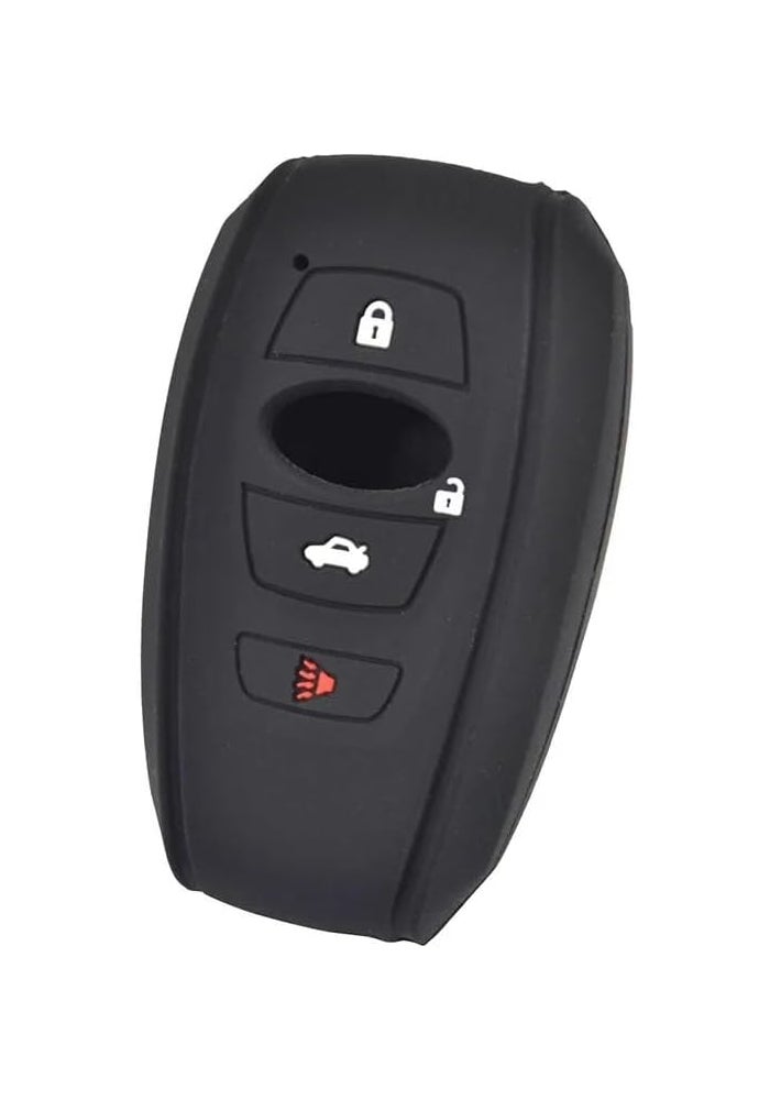 QASULER Silicone Car Key Case Cover for Subaru - Image 3