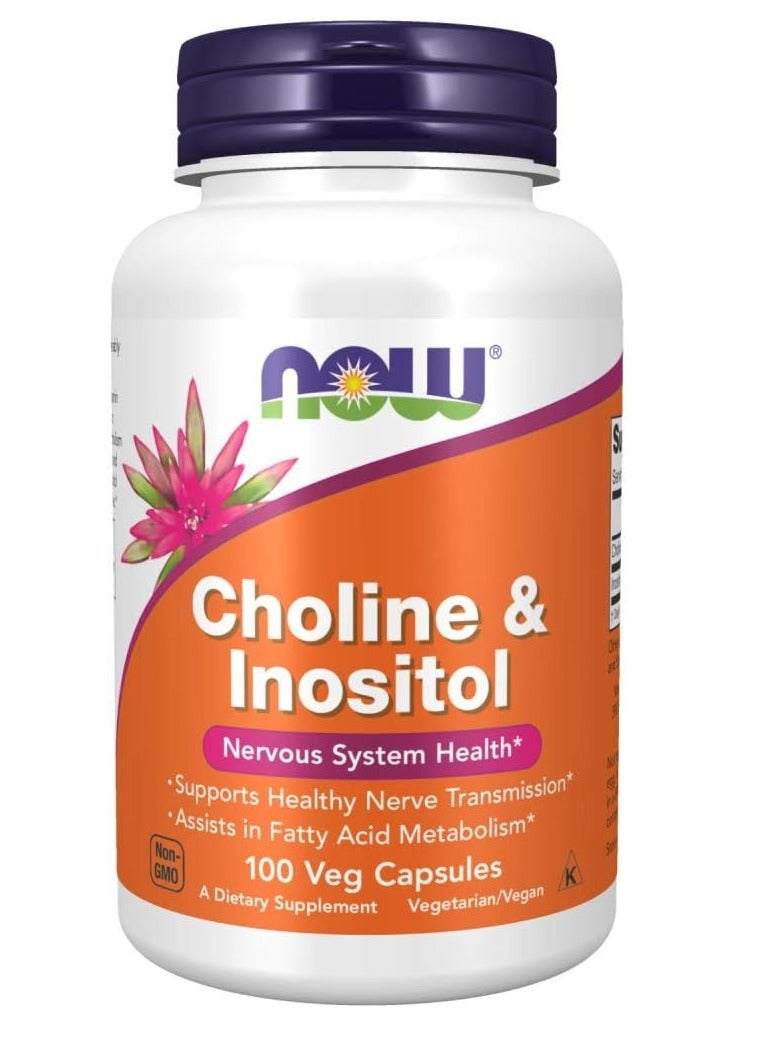 Choline & Inositol 100 Veg Caps