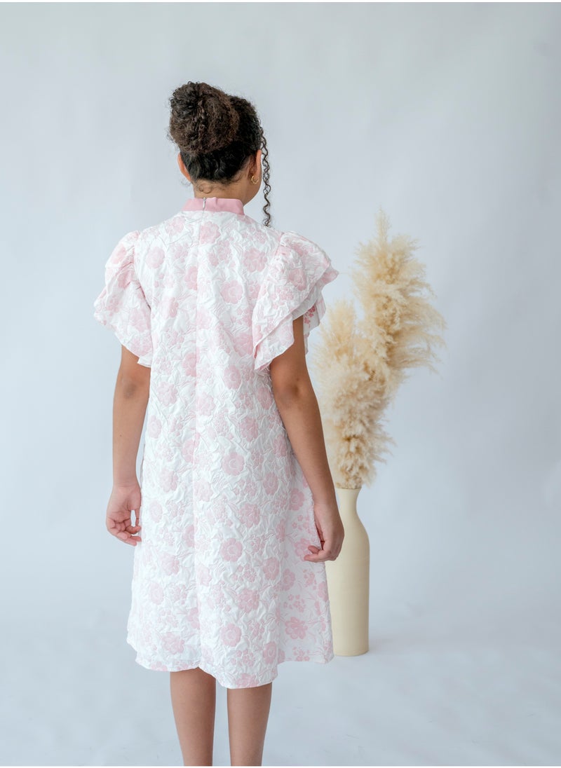 LALEENA - Blossom Bow Floral Dress - Image 1
