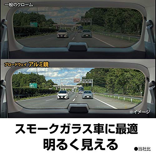 NAPOLEX Broadway BW867 300mm (11.81") Convex Aluminum Plating Mirror | New Model of 2021 - Image 4