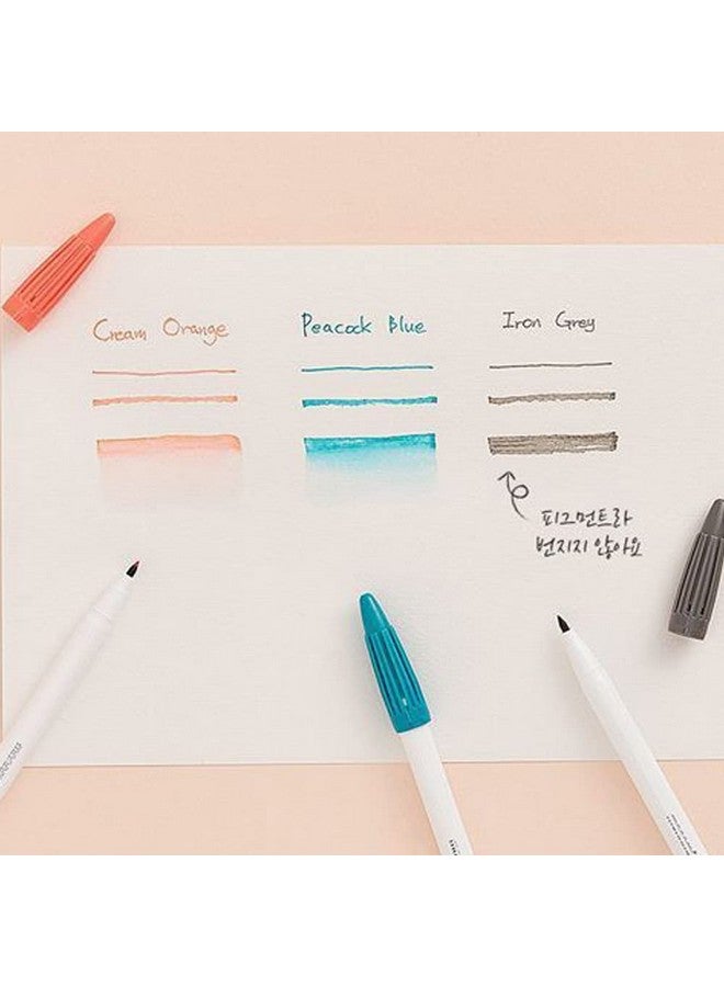 مونامي قلم مونامي بلس 3000 للتوقيع المكتبي، حبر مائي، مجموعة كاملة من 36 لونًا، إصدار محدود - Image 3