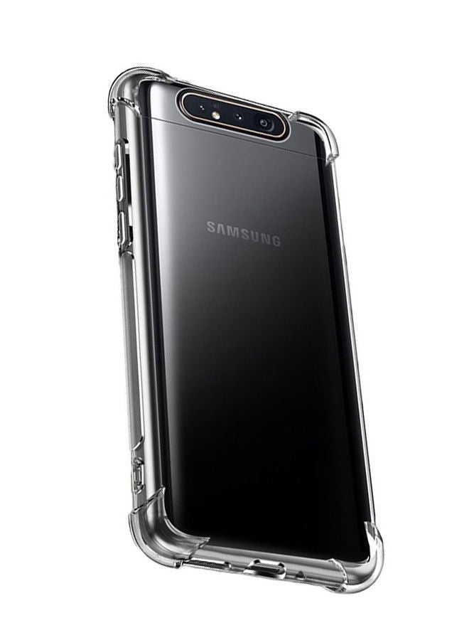 NIBEMINENT Shockproof Protective Case Cover For Samsung Galaxy A80 Clear - Image 1