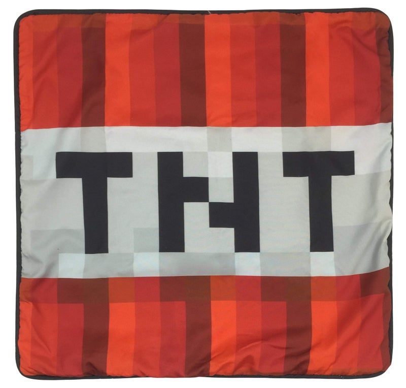Jay Franco Minecraft Decorative Pillow Cover TNT - Image 2