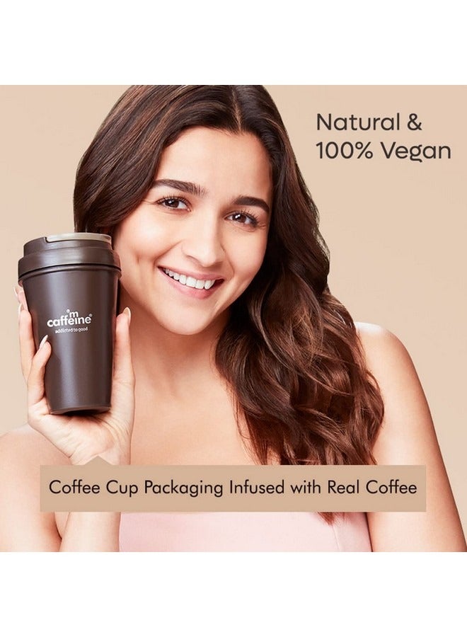 MCaffeine mCaffeine Coffee & AHA Exfoliating Body Wash 300ml for Cleansing, Tan Removal & Exfoliation | Shower Gel with Scrub particles for Men & Women, Espresso Range - Image 2