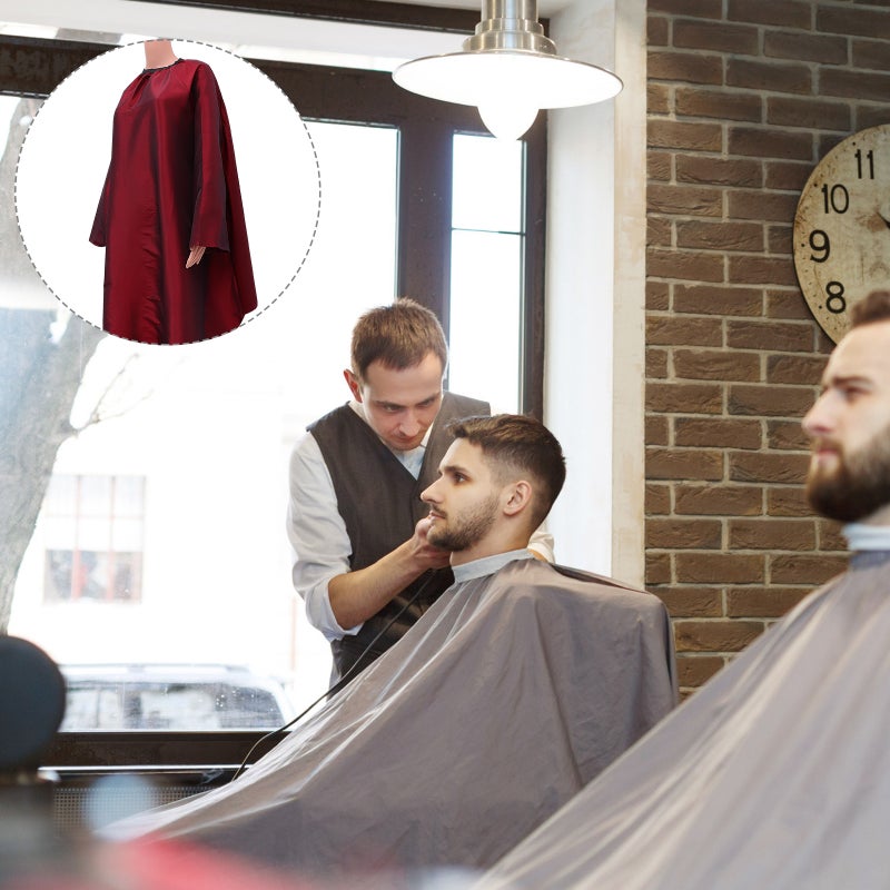 Professional Barber Cape, Durable and Reusable for Salon Haircut and Styling - Image 3