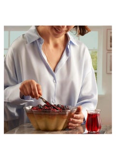 Borcam Borcam Deep Oven Cake Bowl 1680ml ,21.8cm-Turkey Made  - Image 4