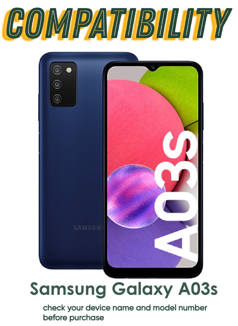 أكاليكس قطعتان، واقي شاشة عالي الجودة لهاتف سامسونج جالاكسي A03s - Image 3