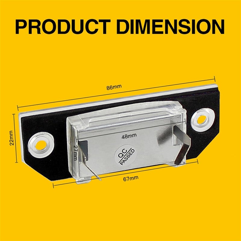 Vuzmode 2PCS LED License Plate Light for Ford - Image 2