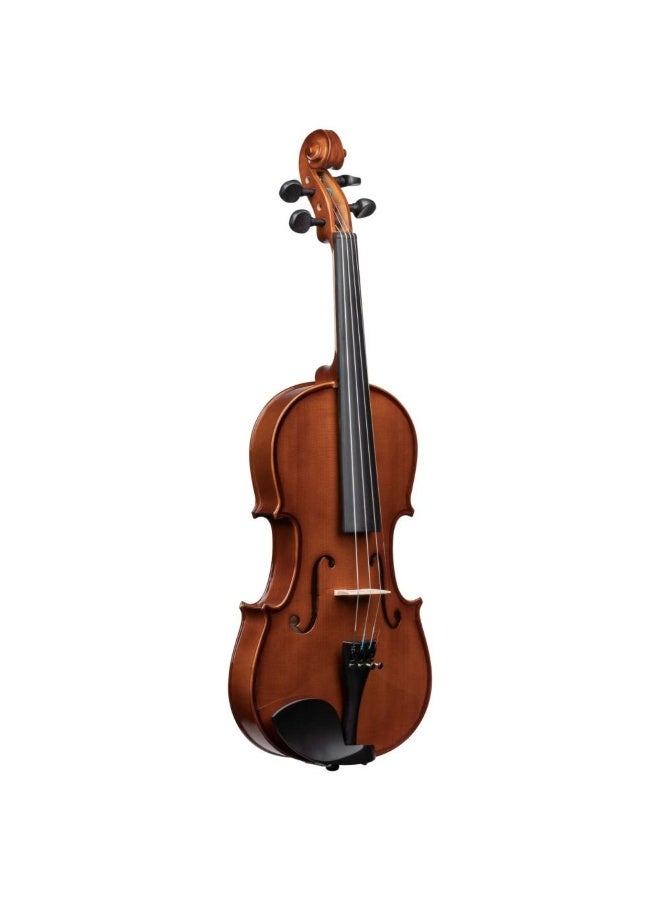 Vhienna VH VO14 Student 1/4 Violin Outfit – Spruce / Maple, Metal Tailpiece, Bow & Case - Image 1
