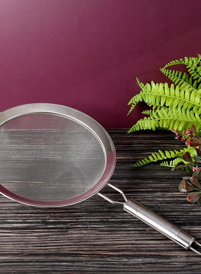 Royalford Stainless Steel Strainer, 20 cm