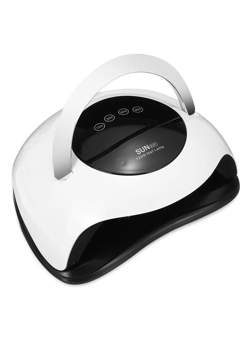 SUN BQ5T 120W UV LED Nail Lamp For Drying Gel Polish LCD Display - Image 2