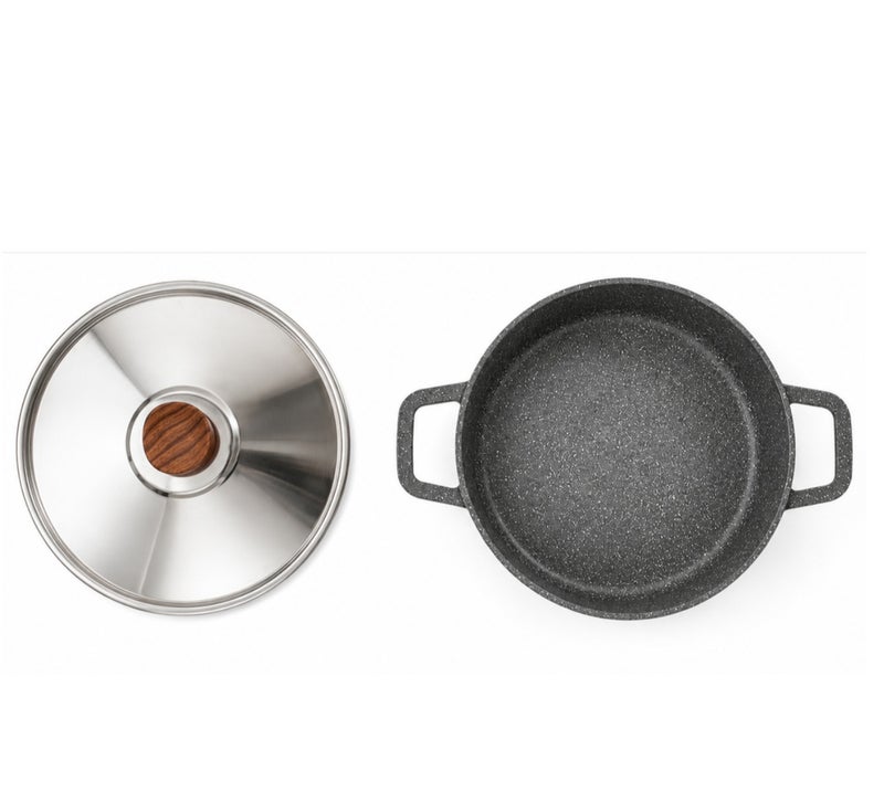 Bianca cookware Bianca Malaga Granite Tray Set – 2 Pieces - Image 2