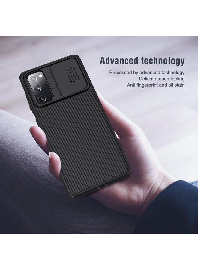 Nillkin Case For Samsung Galaxy S20 FE Black Mirror Series PC Camshield Full Coverage Dust-proof Scratch Resistant Phone Case - Image 4