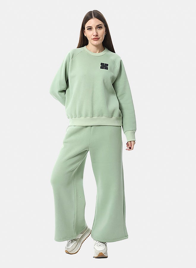 XTCY Milton raglan sleeve pajamas pistachio women pistachio 2XL B4-pistachio-2XL - Image 1