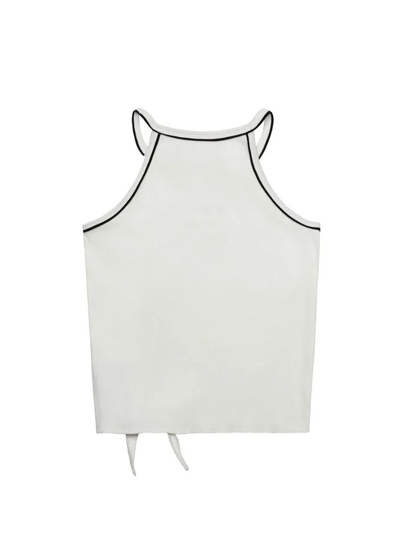 MINOTI Teen Girls Ribbed Vest Top