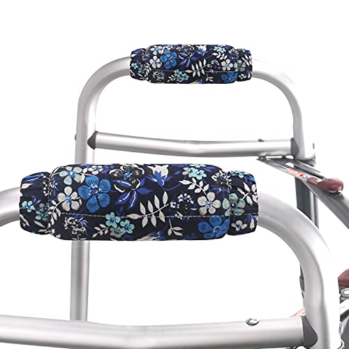 AMISTOLOLO Walker Grip for adult Soft Cushion Padding for Folding Rolling Universal pad Walker Padded Hand Grip Covers Walker Grips Soft Cushion Hand for Walking Universal Walker Hand Grip Covers - Image 2