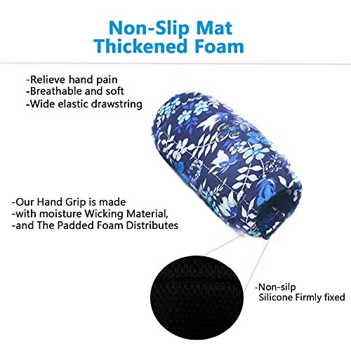 AMISTOLOLO Walker Grip for adult Soft Cushion Padding for Folding Rolling Universal pad Walker Padded Hand Grip Covers Walker Grips Soft Cushion Hand for Walking Universal Walker Hand Grip Covers - Image 5