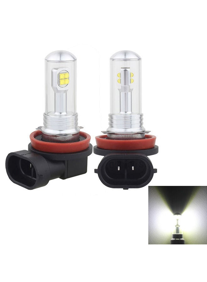 NIBEMINENT 2-Piece H8 H11 40W 800 LM 6000K 8 CREE LEDs Car Fog Lights - Image 2