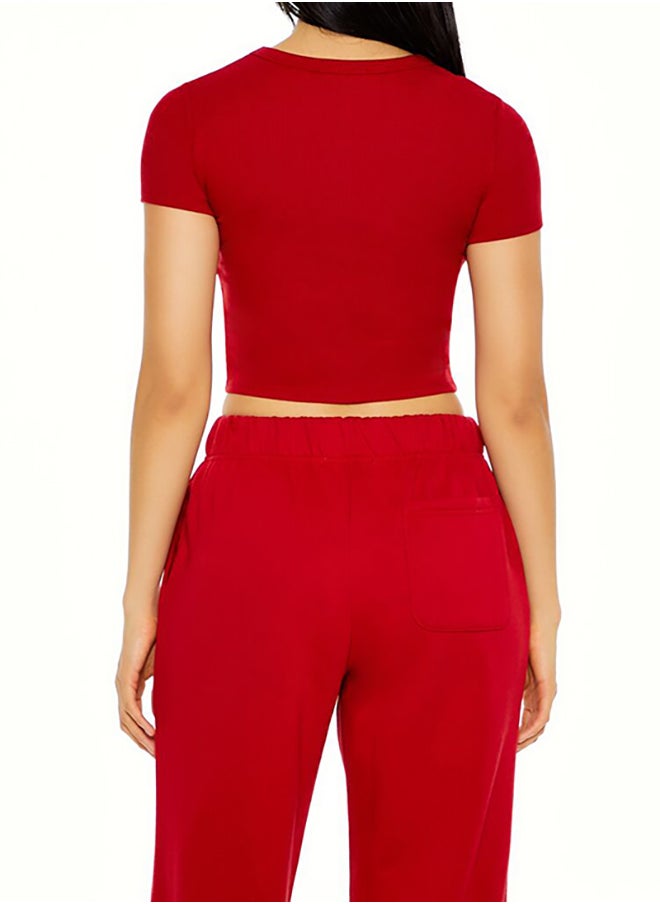 FOREVER 21 Crew Baby Tee  - Image 3