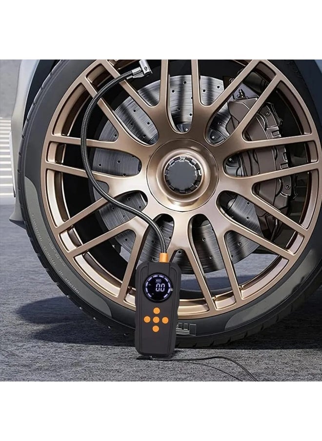 ELTRAZONE CM-315 Portable Jump Starter with Built-in Air Pump and LED Flashlight – Compact, High-Capacity Car Battery Booster for Emergency Roadside Assistance, Fast Inflation for Tires, Multi-Function Safety Tool with USB Charging, Ideal for Cars, Motorcycles & Outdoor Use  - Image 4