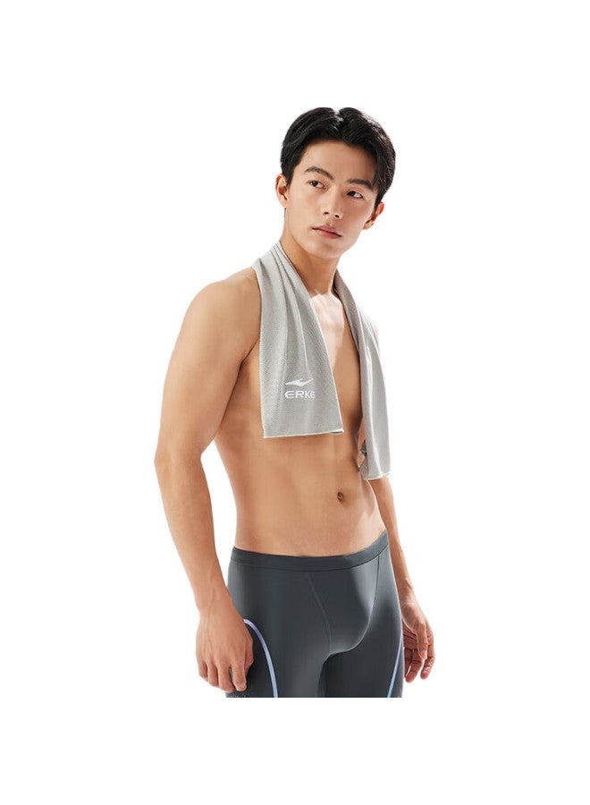 ERKE Cooling Towel, Ice Silk Quick-Dry Refreshing Heat-Relief Sweat Towel, Swimming Fitness Sports Sweat Wiping Towel - Image 1